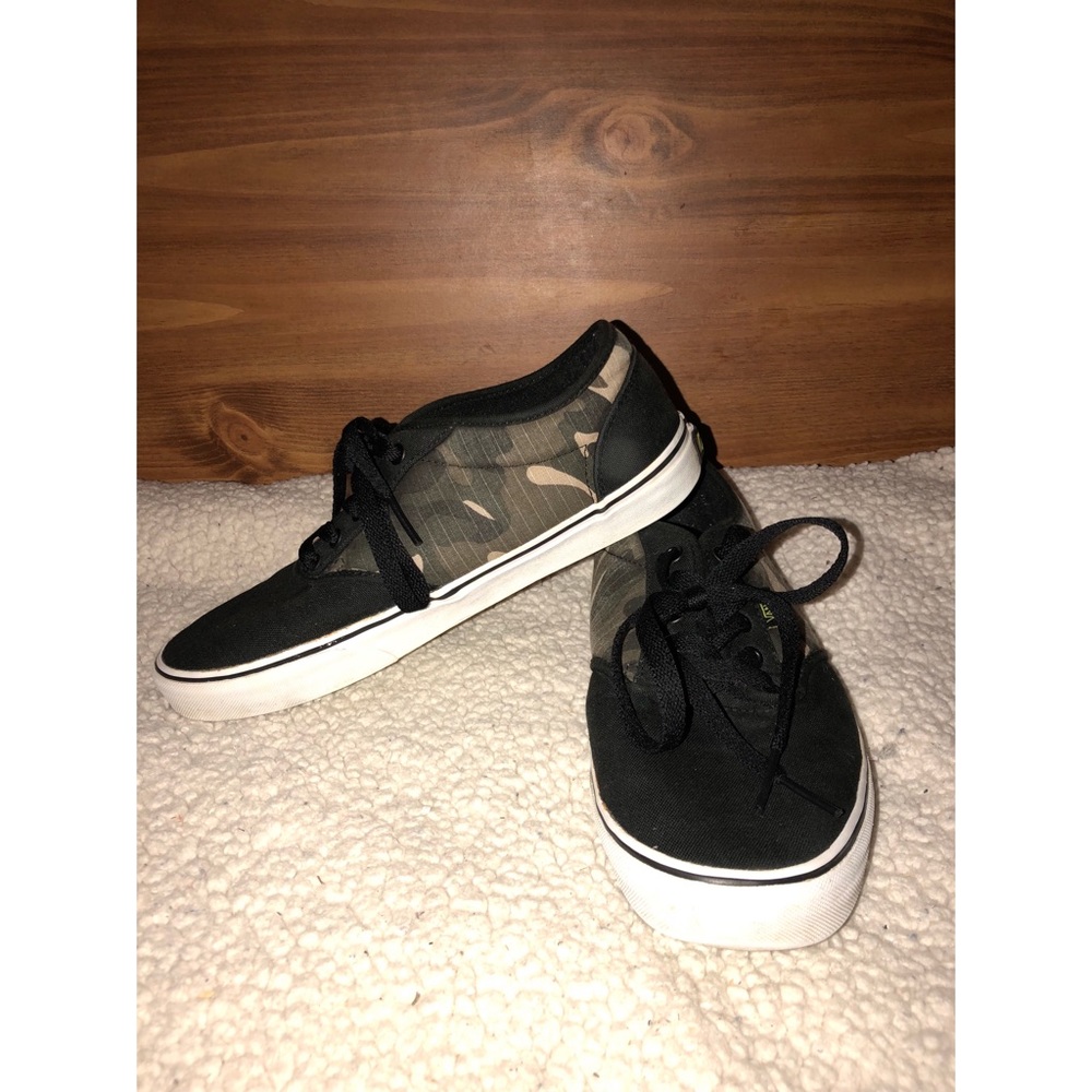 Men’s Camo/Black Vans Shoes